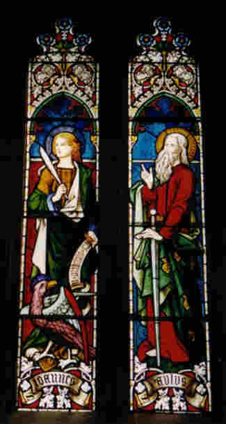 stained glass
window
