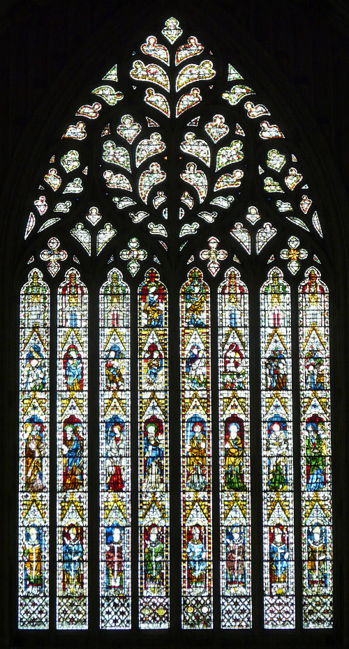 stained glass window