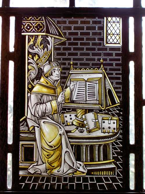 stained glass window