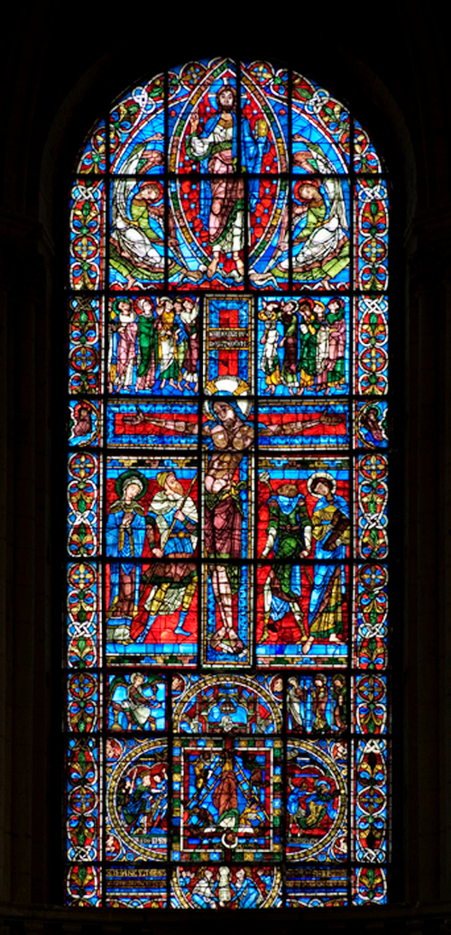 stained glass window